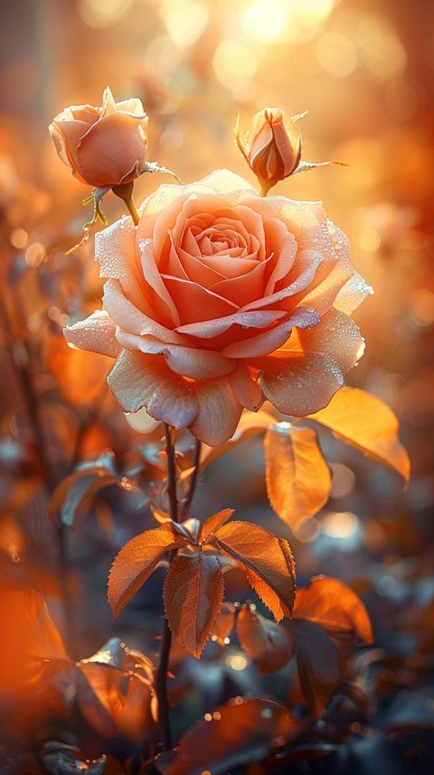 Beautiful Rose Flowers Aesthetics (410)