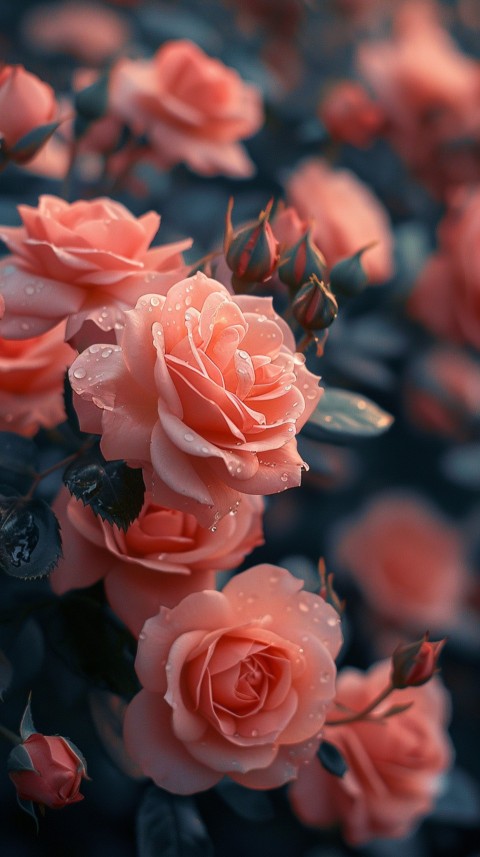 Beautiful Rose Flowers Aesthetics (462)