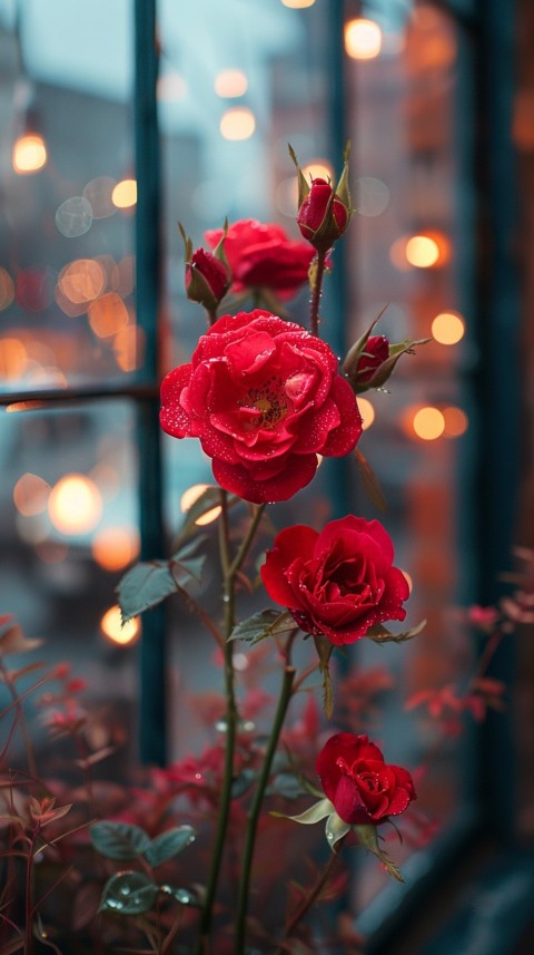 Beautiful Rose Flowers Aesthetics (609)