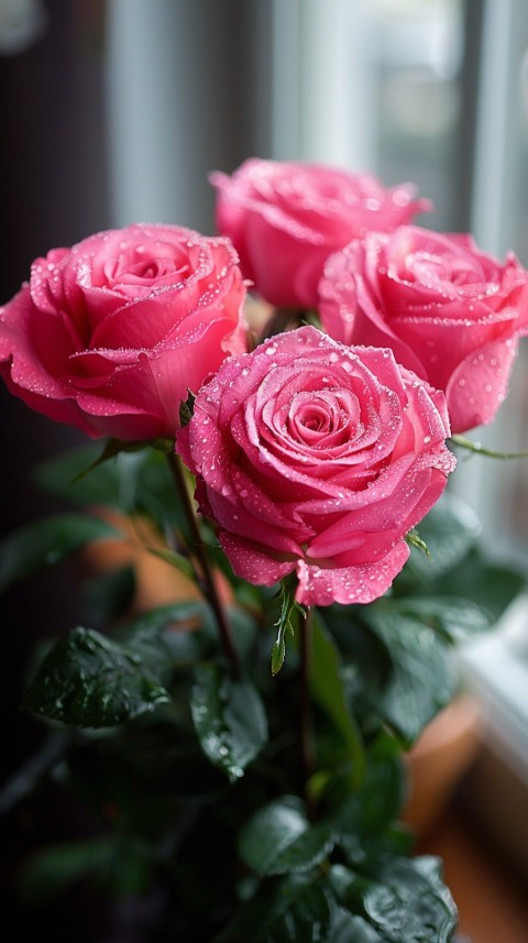 Beautiful Rose Flowers Aesthetics (851)