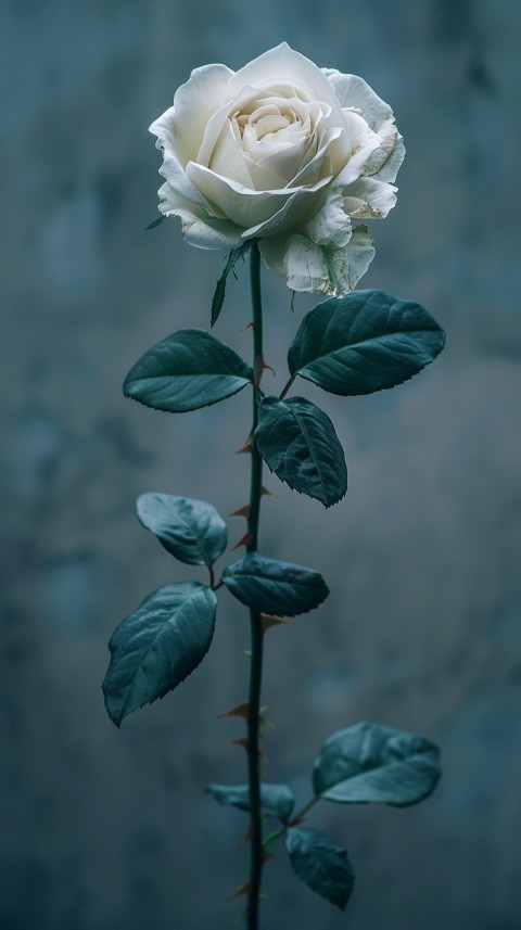 Beautiful White Charming Rose Flowers Aesthetics (37)