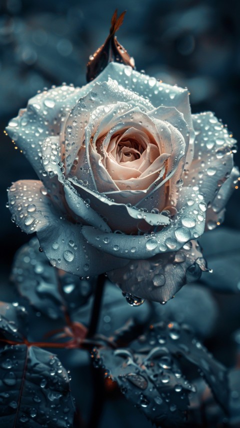 Beautiful White Charming Rose Flowers Aesthetics (38)