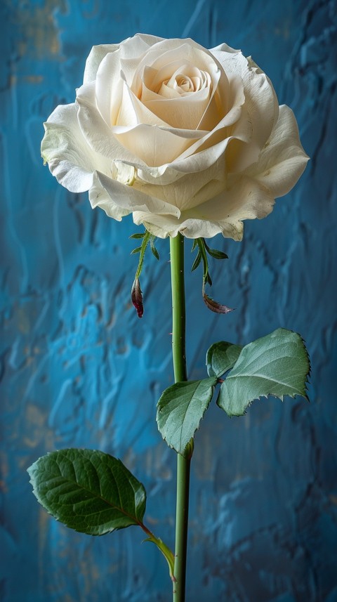Beautiful White Charming Rose Flowers Aesthetics (89)