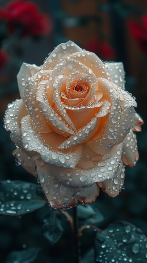 Beautiful White Charming Rose Flowers Aesthetics (76)