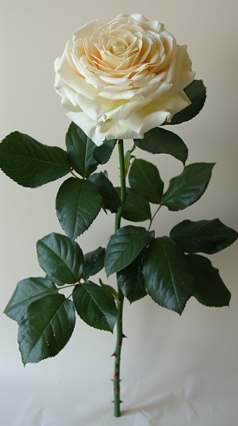 Beautiful White Charming Rose Flowers Aesthetics (127)