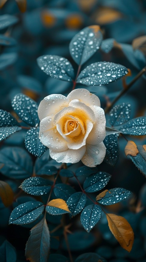 Beautiful White Charming Rose Flowers Aesthetics (142)