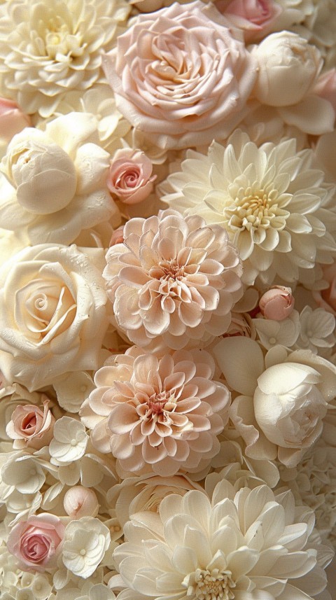 Beautiful White Charming Rose Flowers Aesthetics (155)