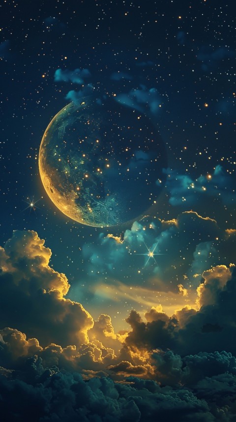 Moonlight Aesthetic Night Sky Moon Dark (196)