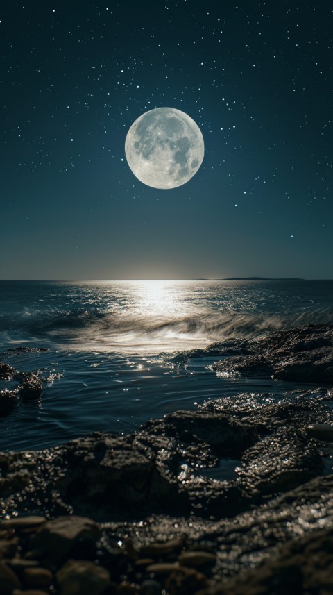 Moonlight Aesthetic Night Sky Moon Dark (195)
