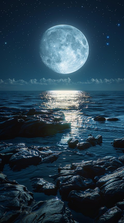Moonlight Aesthetic Night Sky Moon Dark (432)