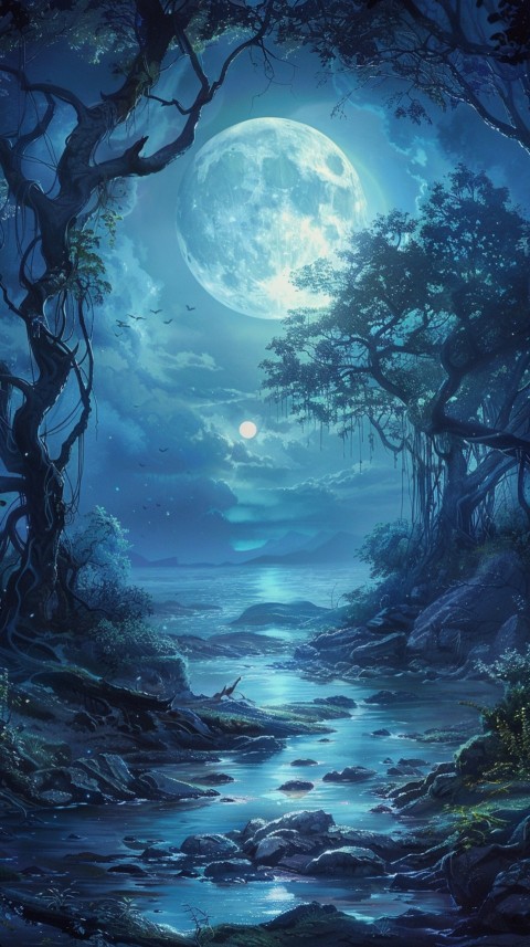 Moonlight Aesthetic Night Sky Moon Dark (754)