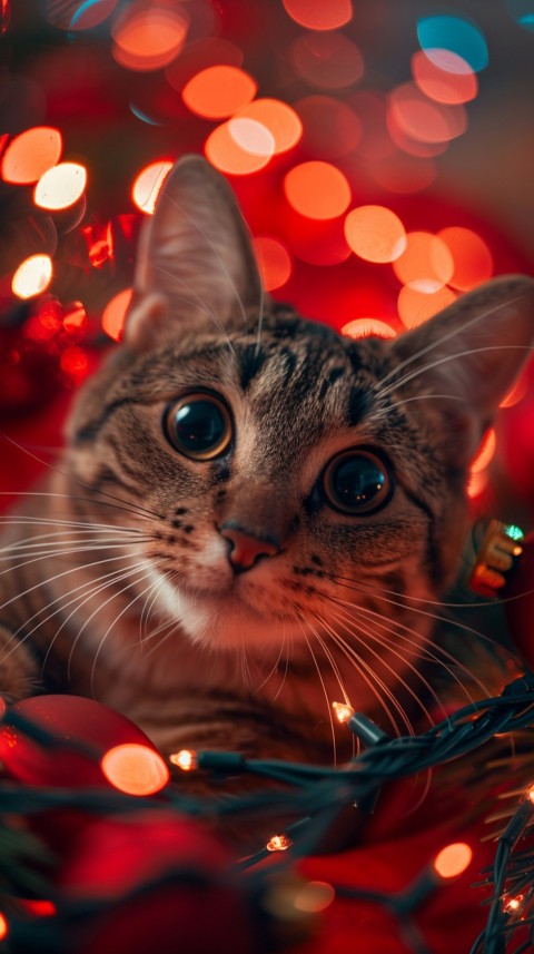 Cute Cat Christmas Vibe Kittens Kitty Aesthetic  (66)