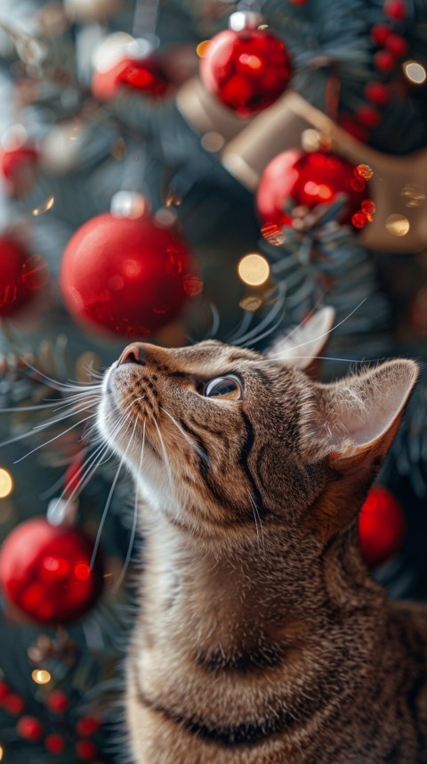 Cute Cat Christmas Vibe Kittens Kitty Aesthetic  (96)