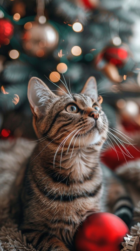 Cute Cat Christmas Vibe Kittens Kitty Aesthetic  (44)