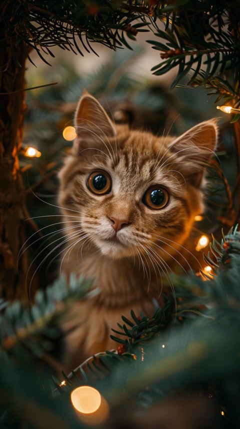 Cute Cat Christmas Vibe Kittens Kitty Aesthetic  (29)