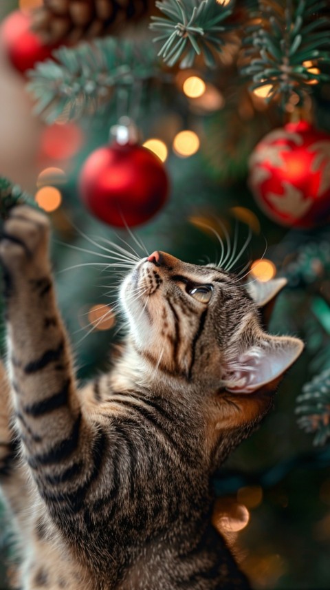 Cute Cat Christmas Vibe Kittens Kitty Aesthetic  (148)