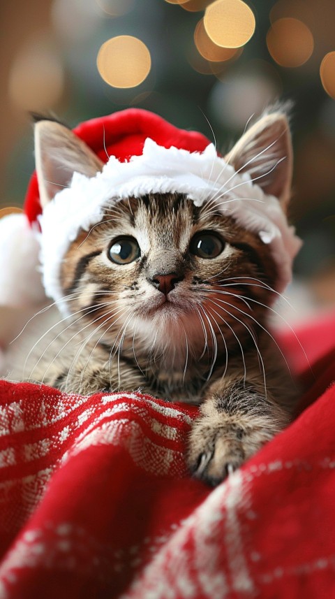 Cute Cat Christmas Vibe Kittens Kitty Aesthetic  (102)