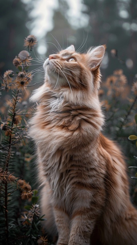 Cute Cat Kittens Kitty Aesthetic Outdoor Location Nature (6)