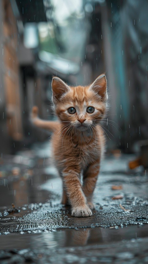 Cute Cat Kittens Kitty Aesthetic Outdoor Location Nature (25)