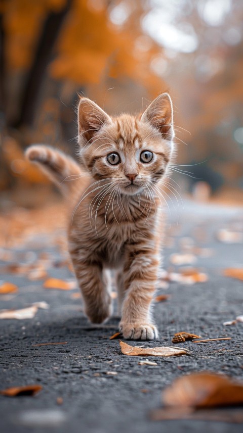 Cute Cat Playing Outdoor Nature Kittens Kitty Aesthetic  (20)