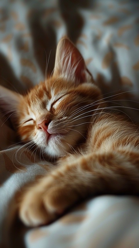 Cute Cat Sleeping Kittens Kitty Aesthetic  (33)
