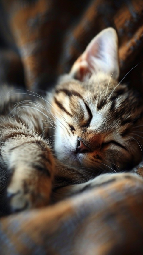 Cute Cat Sleeping Kittens Kitty Aesthetic  (61)