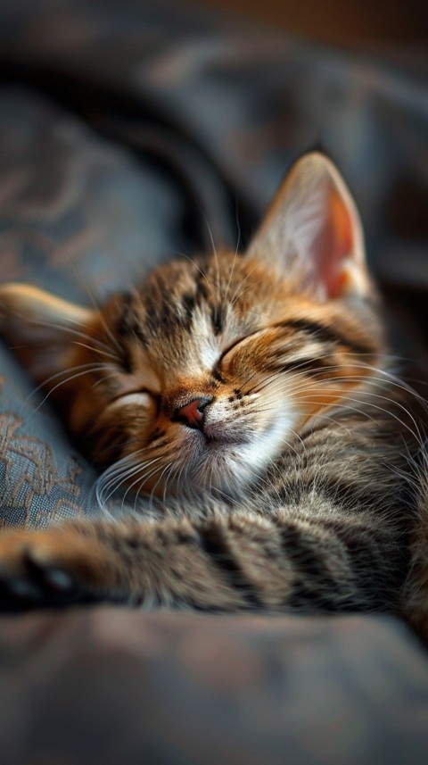 Cute Cat Sleeping Kittens Kitty Aesthetic  (45)
