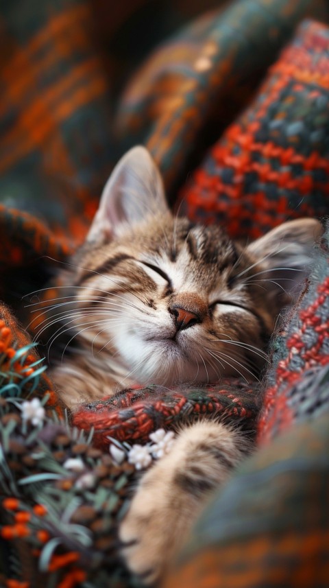 Cute Cat Sleeping Kittens Kitty Aesthetic  (58)