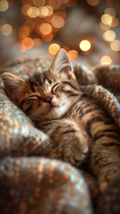 Cute Cat Sleeping Kittens Kitty Aesthetic  (57)