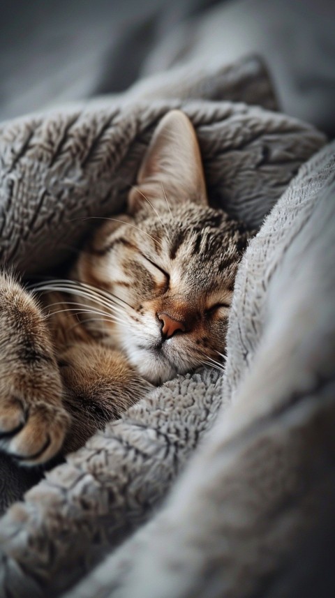 Cute Cat Sleeping Kittens Kitty Aesthetic  (22)