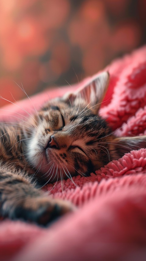 Cute Cat Sleeping Kittens Kitty Aesthetic  (41)