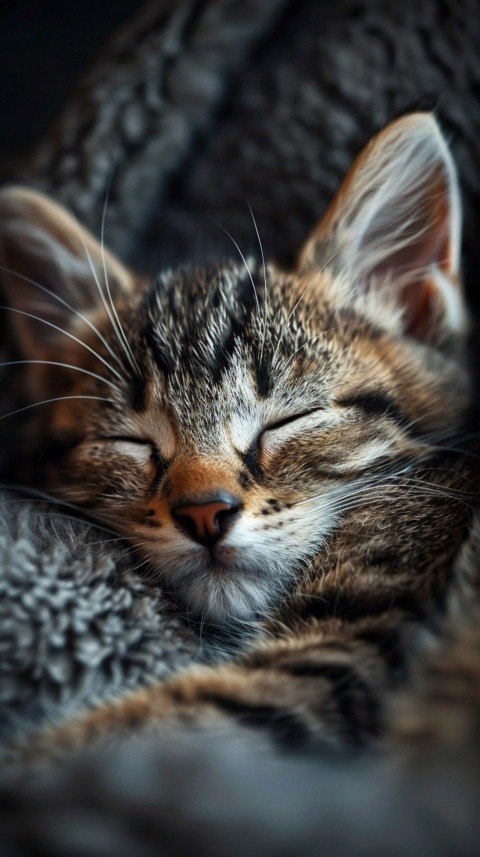 Cute Cat Sleeping Kittens Kitty Aesthetic  (68)