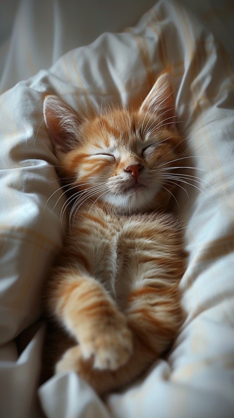Cute Cat Sleeping Kittens Kitty Aesthetic  (30)