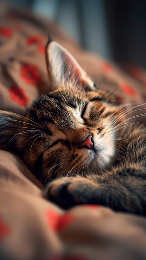 Cute Cat Sleeping Kittens Kitty Aesthetic  (37)