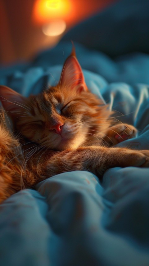 Cute Cat Sleeping Kittens Kitty Aesthetic  (62)