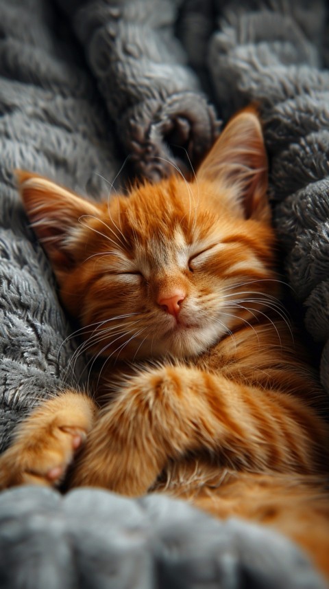 Cute Cat Sleeping Kittens Kitty Aesthetic  (28)