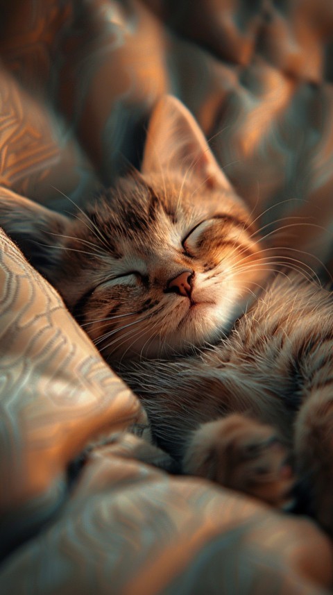 Cute Cat Sleeping Kittens Kitty Aesthetic  (55)