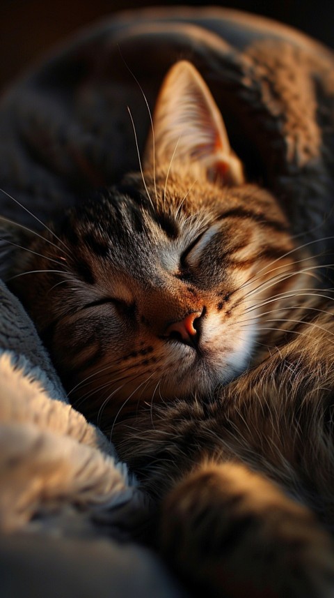 Cute Cat Sleeping Kittens Kitty Aesthetic  (40)