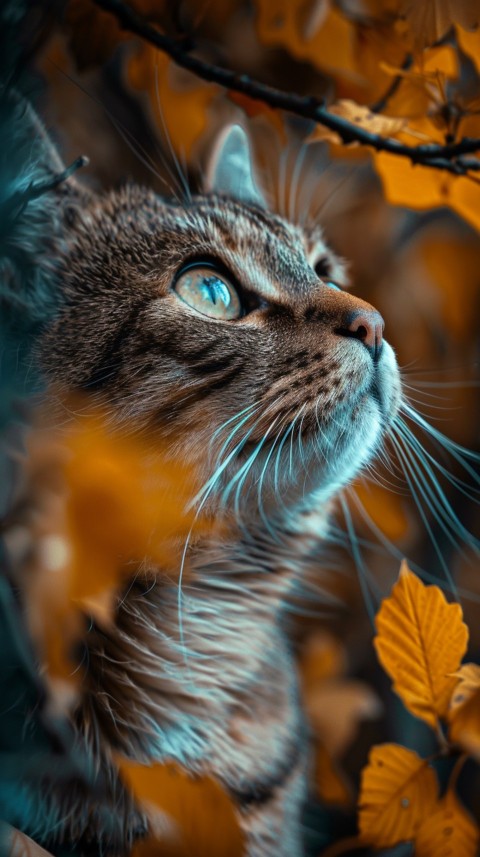 Cute Cat With Flowers Kittens Kitty Outdoor Aesthetic  (160)