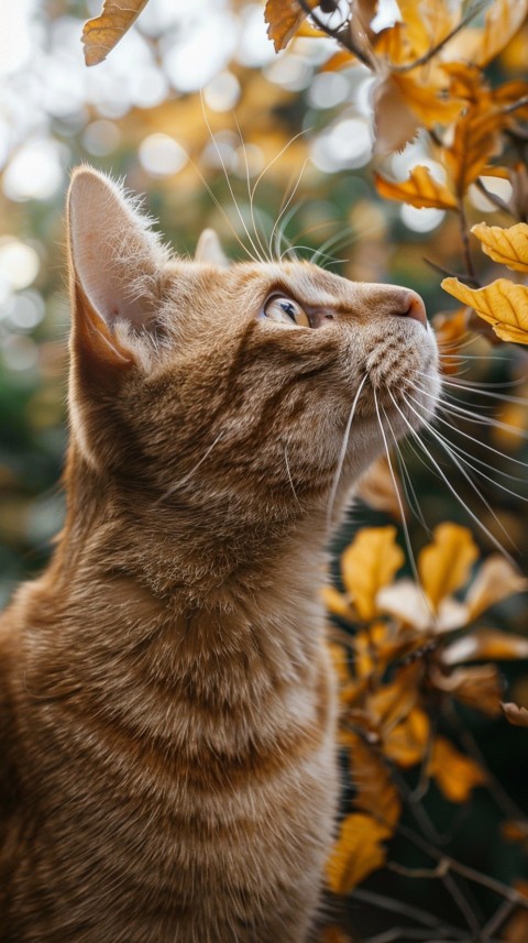 Cute Cat With Flowers Kittens Kitty Outdoor Aesthetic  (471)