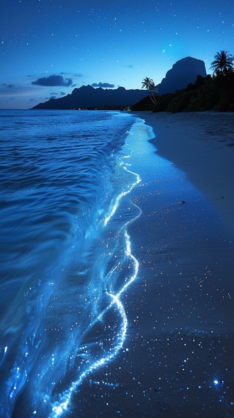 Evening Beach Aesthetic Calm and Relaxing Sea Waves (6)