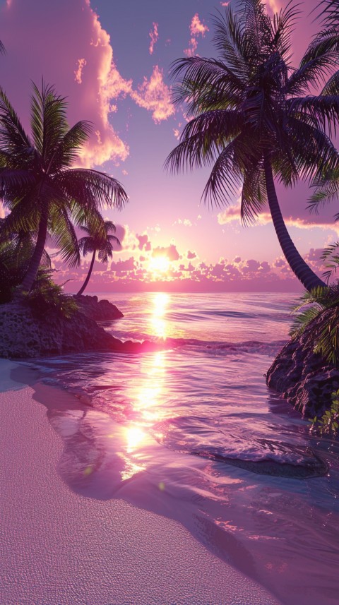 Evening Beach Aesthetic Calm and Relaxing Sea Waves (15)