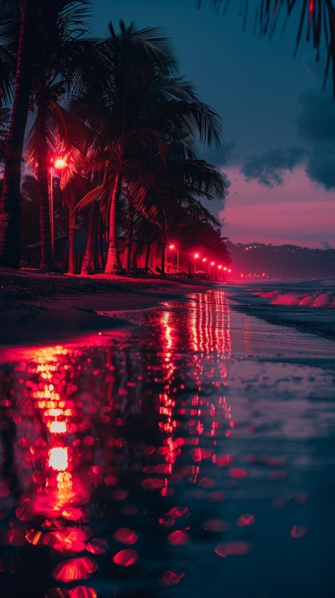Evening Beach Aesthetic Calm and Relaxing Sea Waves (68)