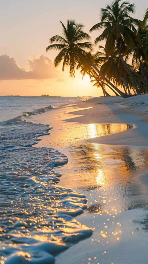 Evening Beach Aesthetic Calm and Relaxing Sea Waves (72)