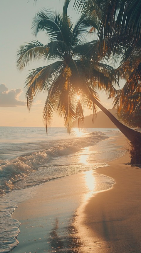 Evening Beach Aesthetic Calm and Relaxing Sea Waves (171)