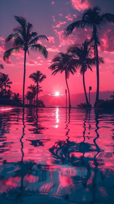 Evening Beach Aesthetic Calm and Relaxing Sea Waves (300)