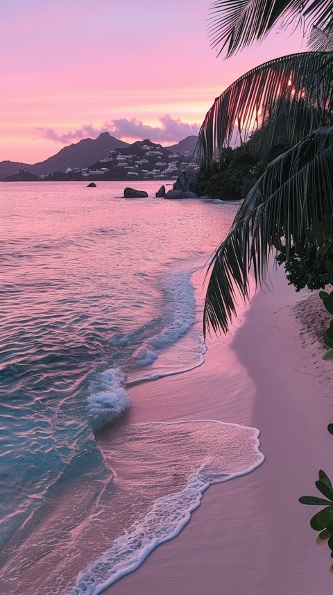 Evening Beach Aesthetic Calm and Relaxing Sea Waves (456)