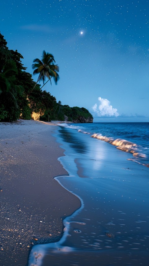 Evening Beach Aesthetic Calm and Relaxing Sea Waves (631)