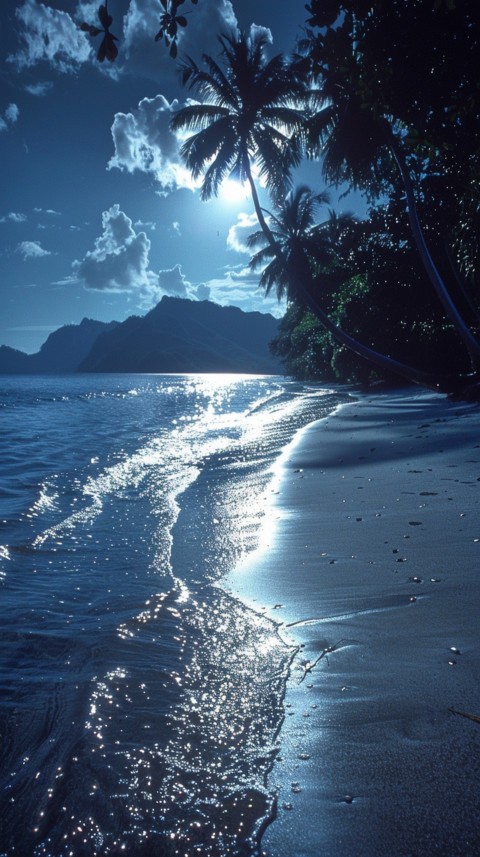 Evening Beach Aesthetic Calm and Relaxing Sea Waves (644)