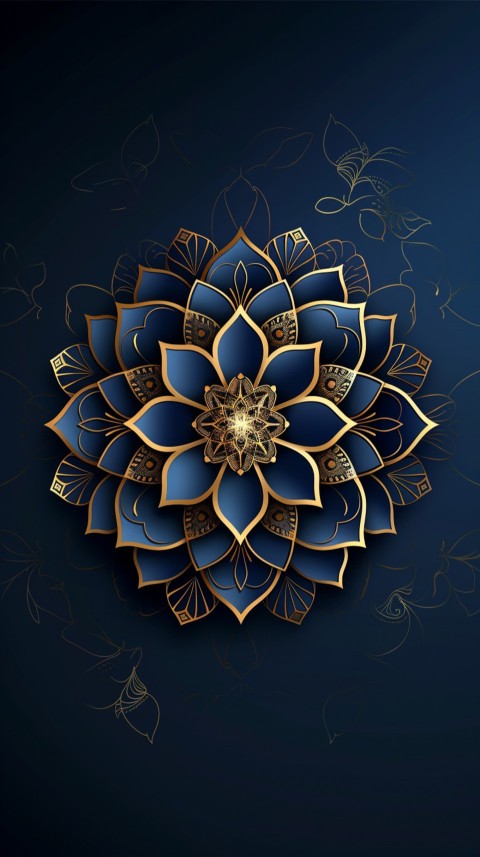 Mandala Style Aesthetic Art Colorful Flower Design Pattern (21)